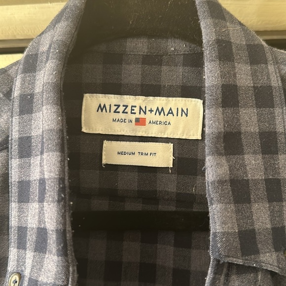 Mizzen+Main trim fit medium flannel - Picture 2 of 3